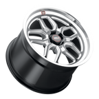 WELD Street Performance Laguna Drag 18X10 +45 Gloss Black Milled