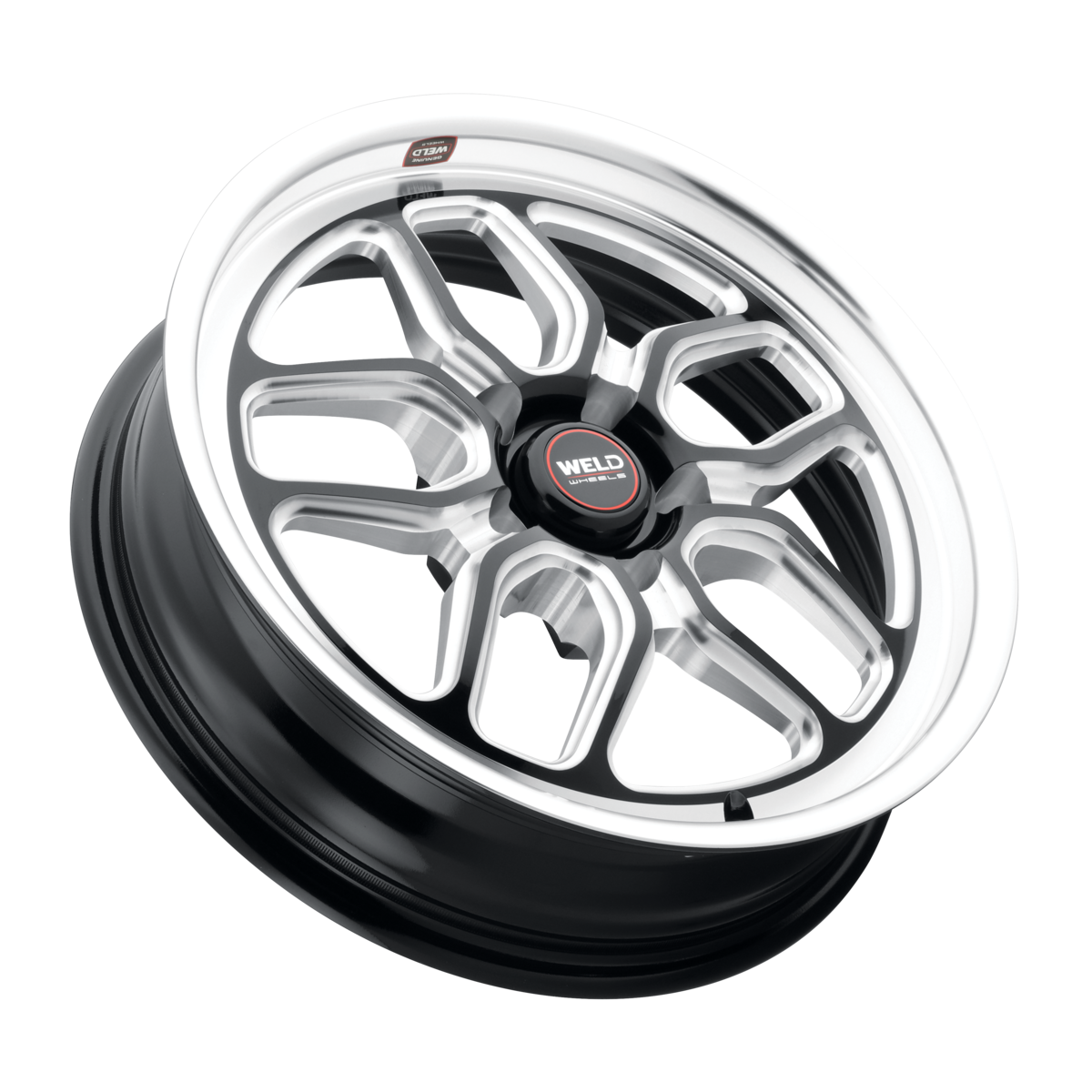WELD Street Performance Laguna Drag 18X5 -33 Gloss Black Milled