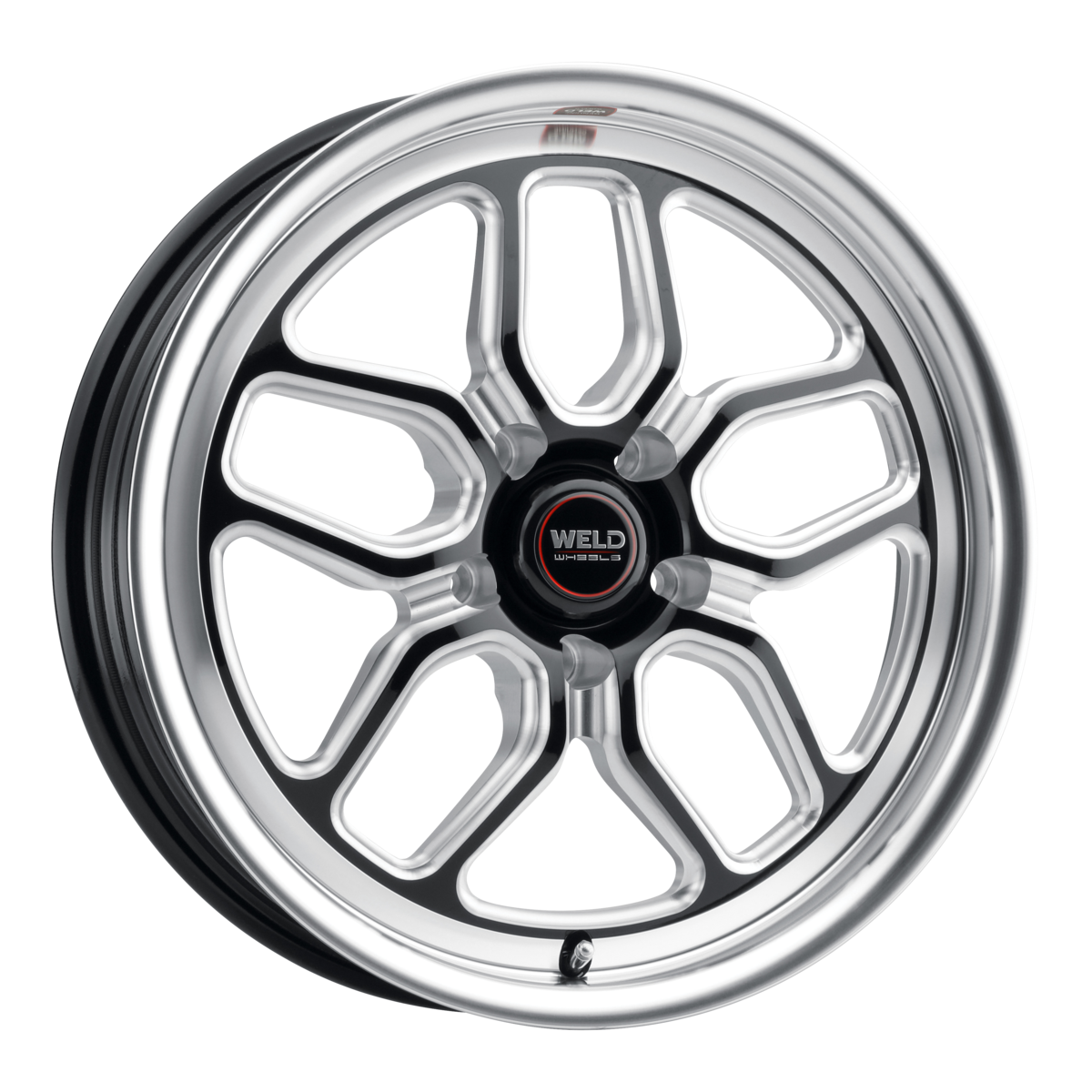 WELD Street Performance Laguna Drag 18X5 -33 Gloss Black Milled