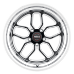 WELD Street Performance Laguna Street 18X10.5 +54 Gloss Black Milled