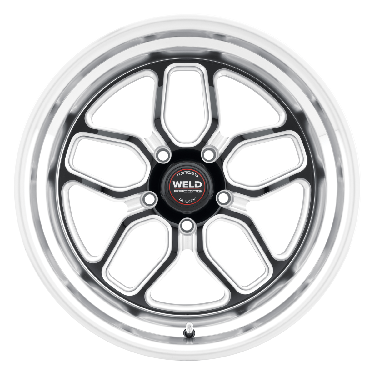 WELD Street Performance Laguna Street 18X8 +29 Gloss Black Milled