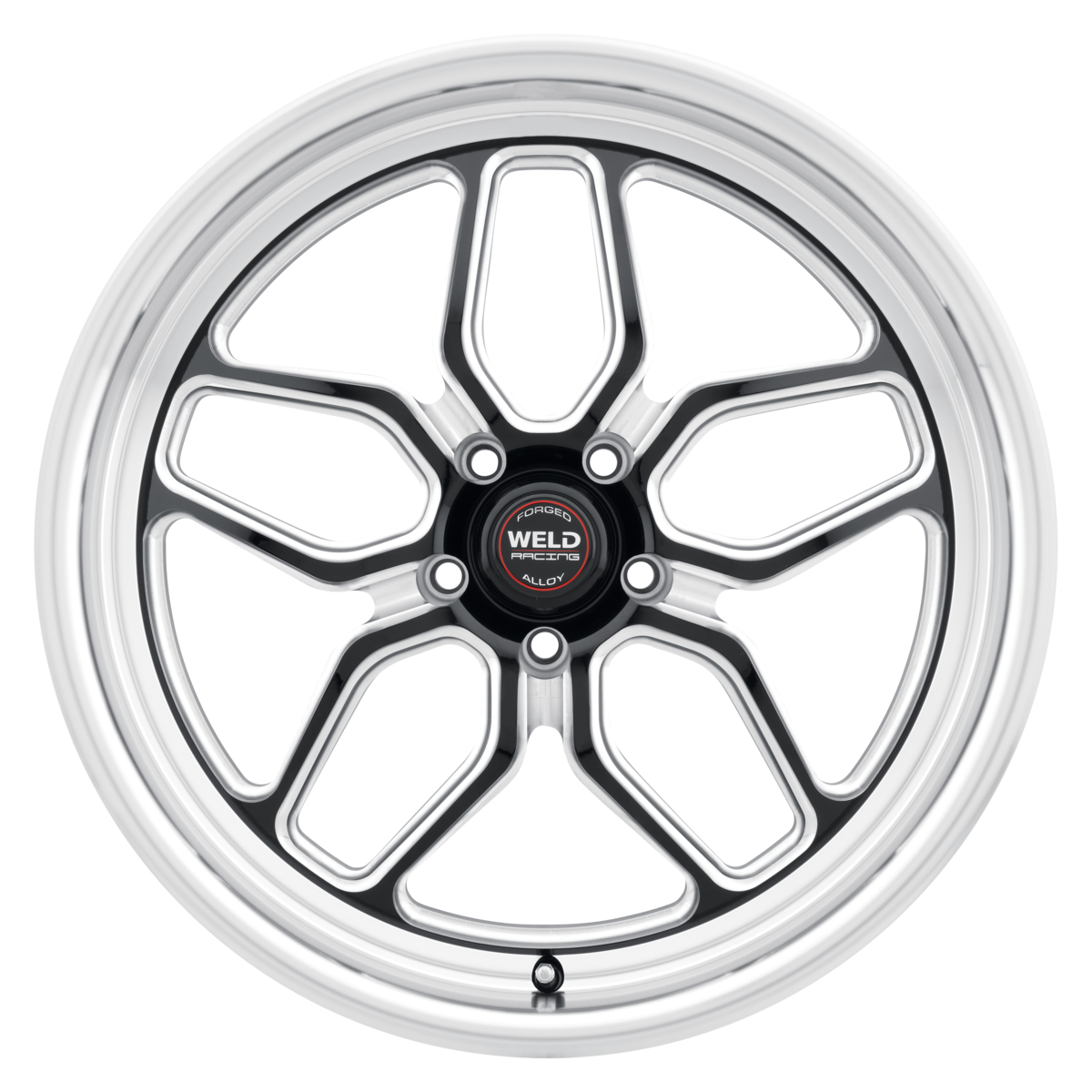 WELD Street Performance Laguna Drag 20X10.5 +38 Gloss Black Milled