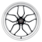 WELD Street Performance Laguna Drag 20X8 +0 Gloss Black Milled