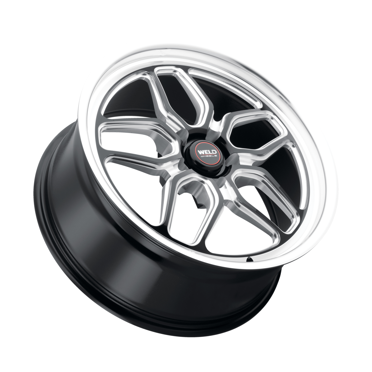 WELD Street Performance Laguna Street 20X10.5 +13 Gloss Black Milled
