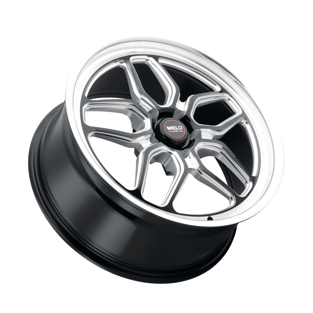 WELD Street Performance Laguna Drag 20X8 +0 Gloss Black Milled