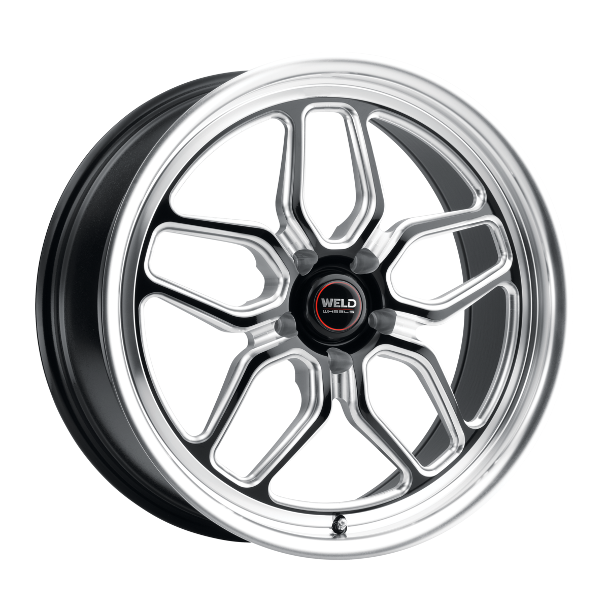 WELD Street Performance Laguna Drag 20X5 -23 Gloss Black Milled