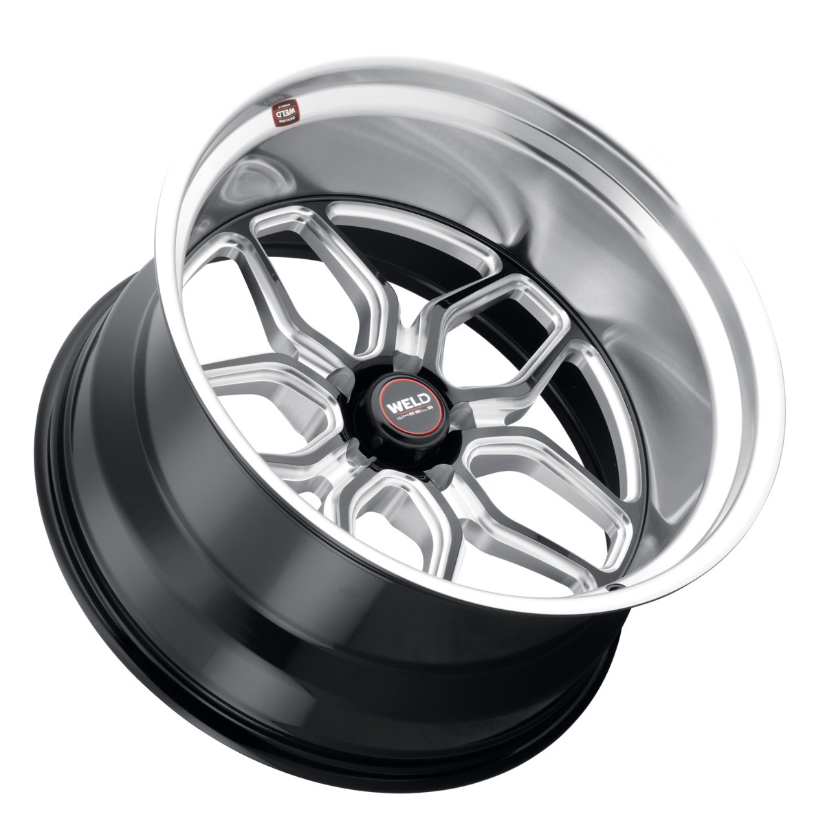 WELD Street Performance Laguna Street 22X10.5 +13 Gloss Black Milled