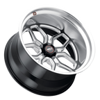 WELD Street Performance Laguna Street 22X10.5 +20 Gloss Black Milled