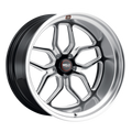 WELD Street Performance Laguna Street 22X10.5 +13 Gloss Black Milled