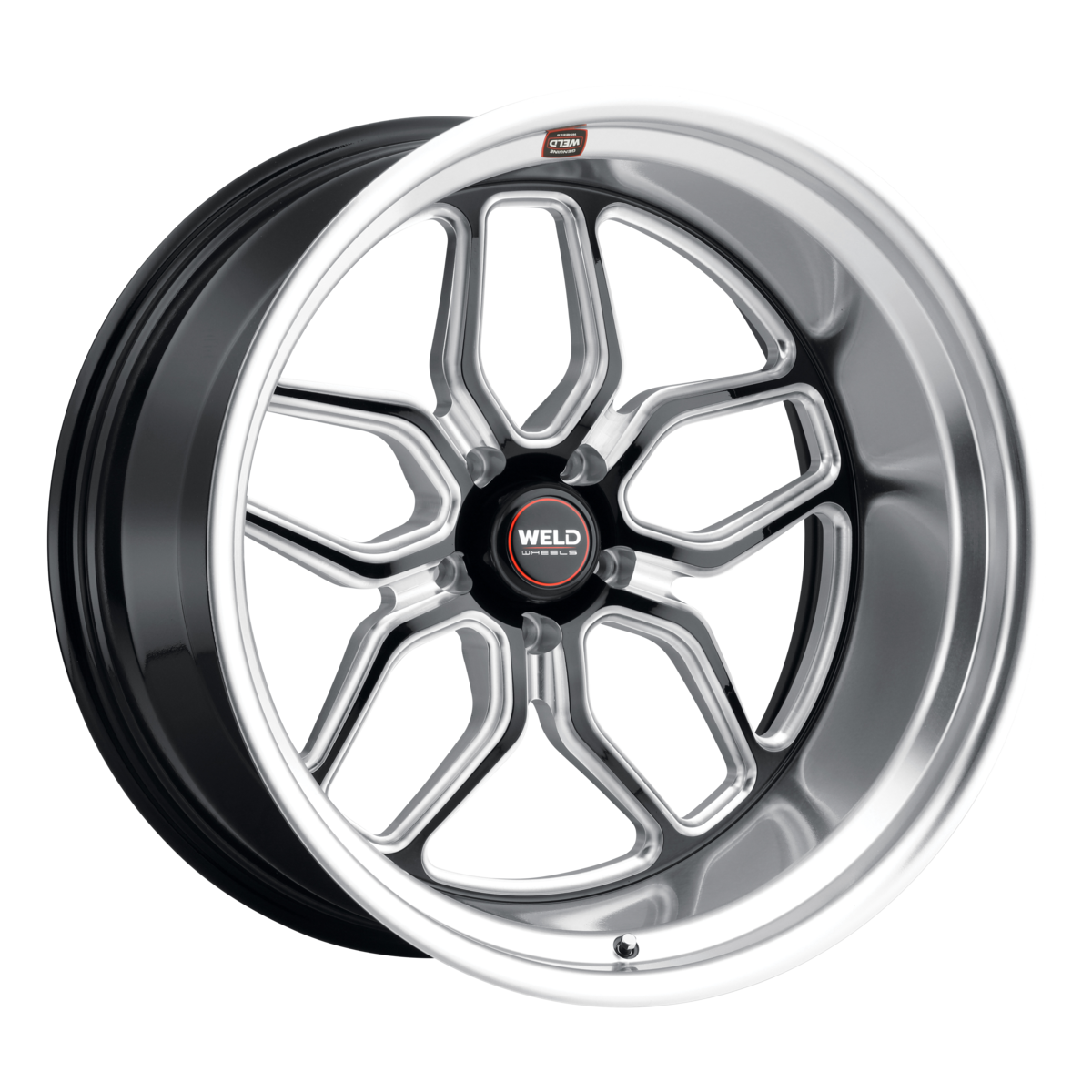 WELD Street Performance Laguna Street 22X10.5 +13 Gloss Black Milled