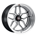 WELD Street Performance Laguna Street 22X10.5 +20 Gloss Black Milled