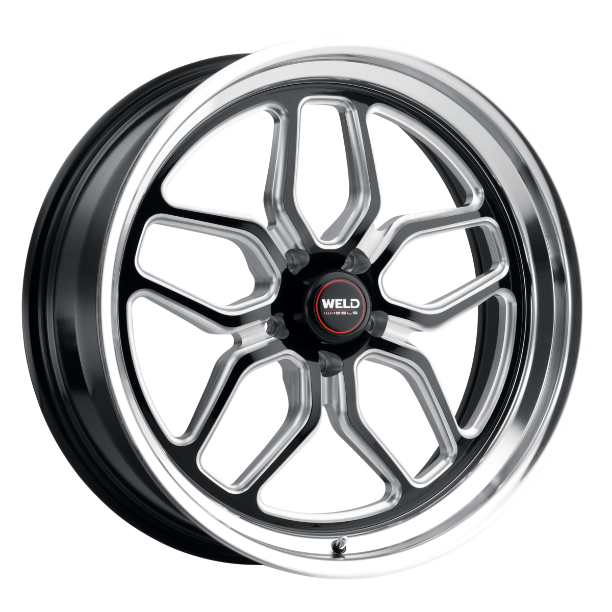 WELD Street Performance Laguna Street 22X8.5 +6 Gloss Black Milled