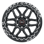 WELD Street Performance Laguna 6 Beadlock 17X10 +42 Gloss Black