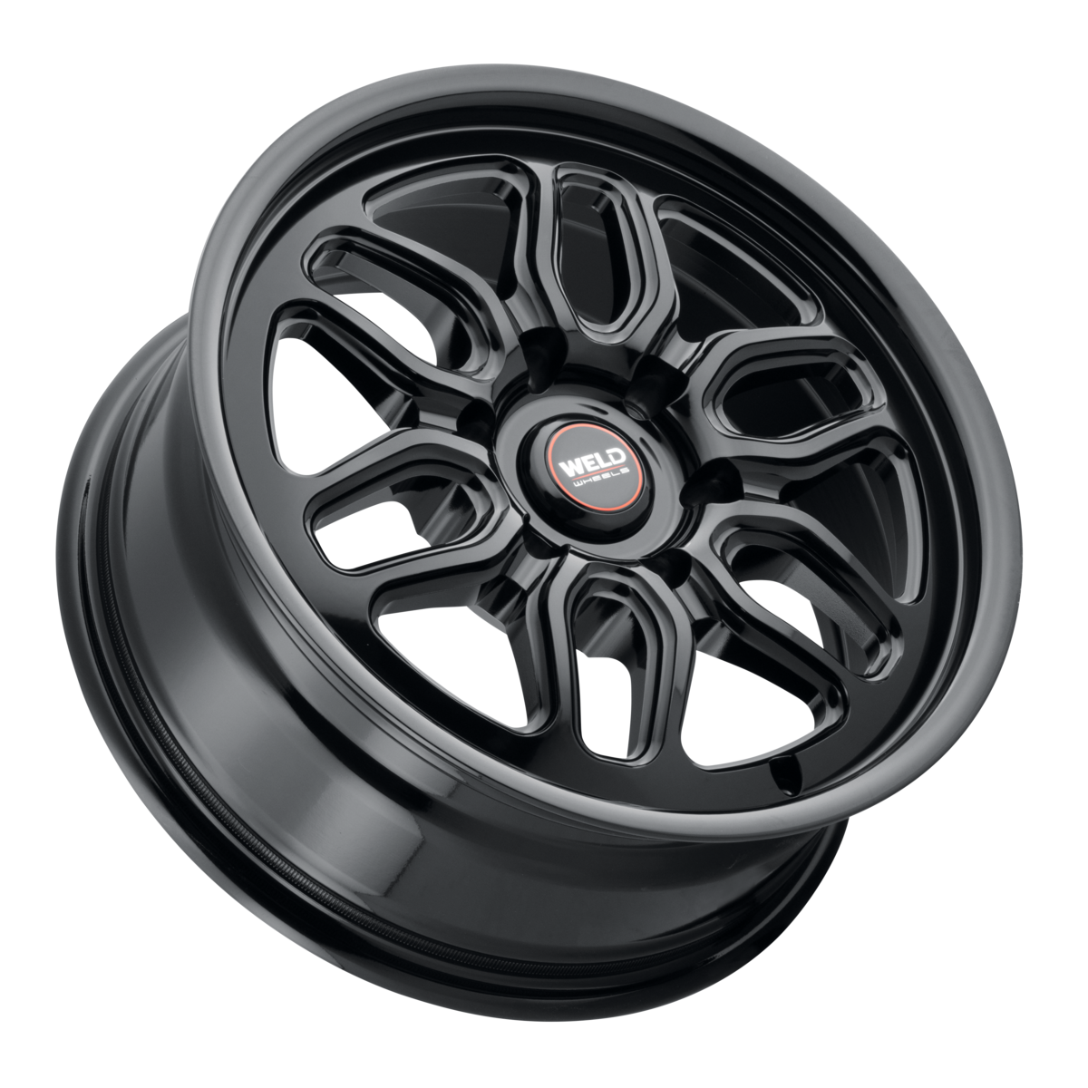 WELD Street Performance Laguna 6 Drag 17X7 +0 Gloss Black