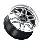 WELD Street Performance Laguna 6 Drag 20X7 +13 Gloss Black Milled