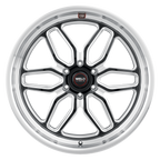 WELD Street Performance Laguna 6 Street 22X9.5 +25 Gloss Black Milled