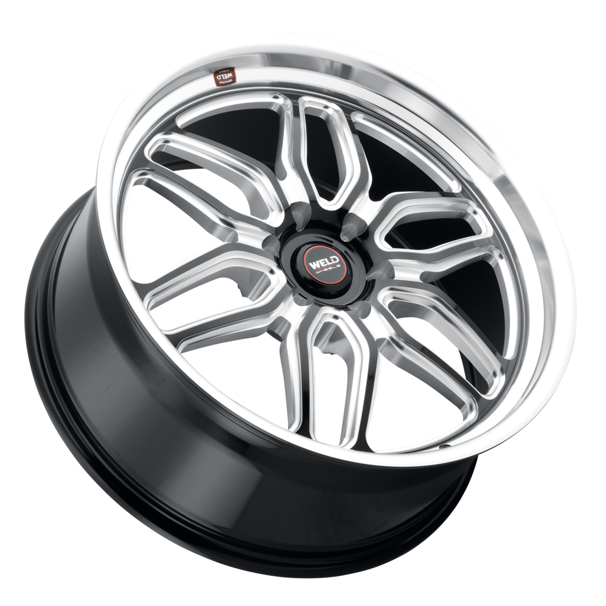 WELD Street Performance Laguna 6 Street 22X10.5 +32 Gloss Black Milled