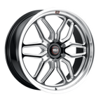 WELD Street Performance Laguna 6 Street 22X9.5 +25 Gloss Black Milled