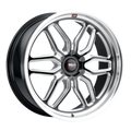 WELD Street Performance Laguna 6 Street 22X9.5 +25 Gloss Black Milled