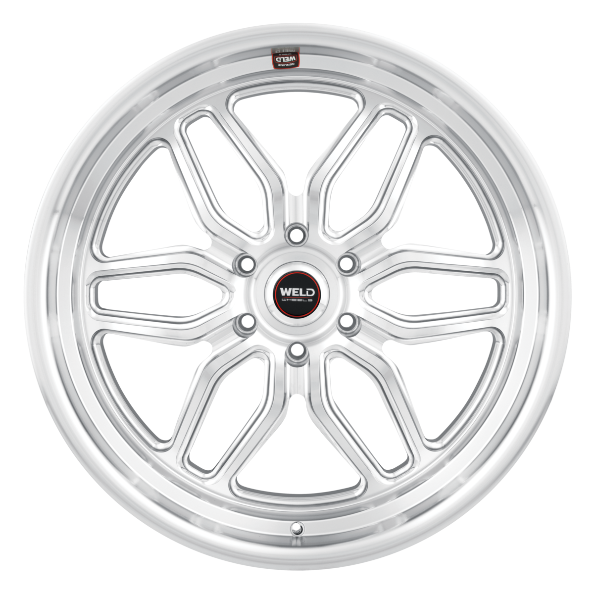 WELD Street Performance Laguna 6 Street 22X10.5 +32 Gloss Machined