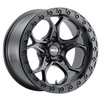 WELD Off-Road Ledge Beadlock 17X9 -35 Satin Black