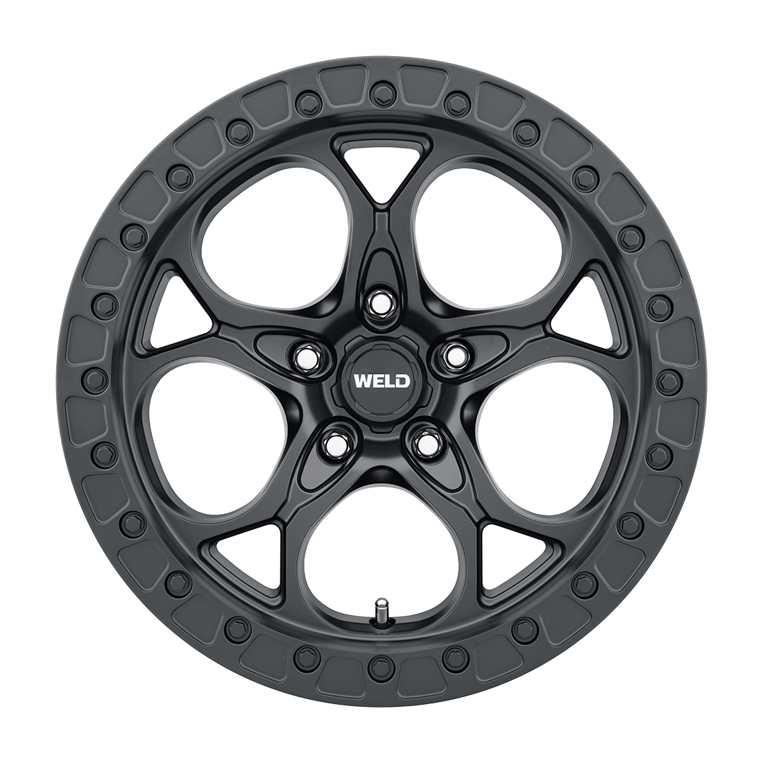 WELD Off-Road Ledge 17X9 -12 Satin Black