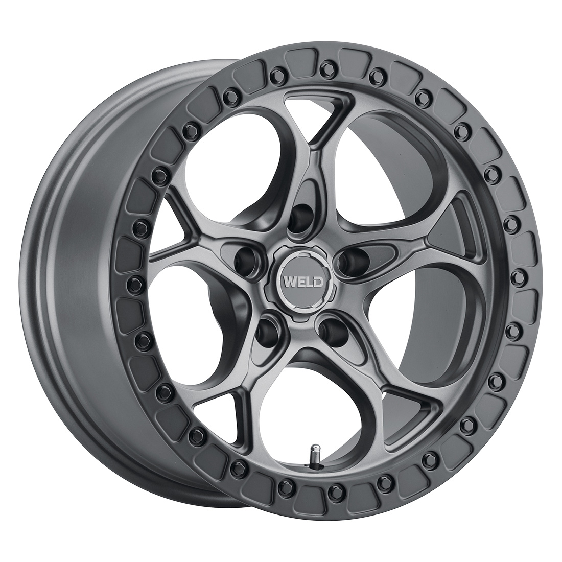 WELD Off-Road Ledge 17X9 -12 Satin Gunmetal