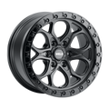 WELD Off-Road Ledge 6 Beadlock 17X9 +0 Satin Black