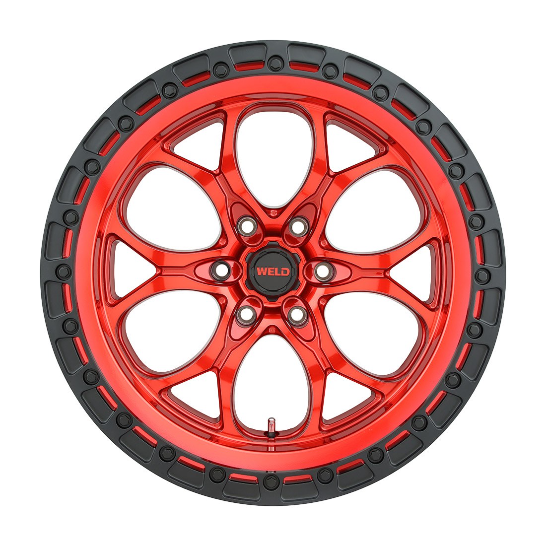 WELD Off-Road Ledge 6 17X9 +0 Candy Red