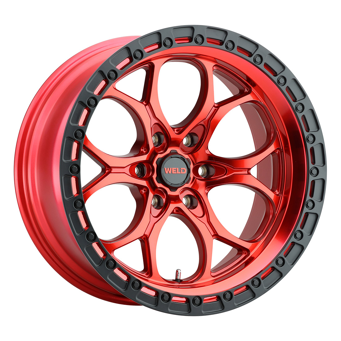 WELD Off-Road Ledge 6 17X9 +0 Candy Red
