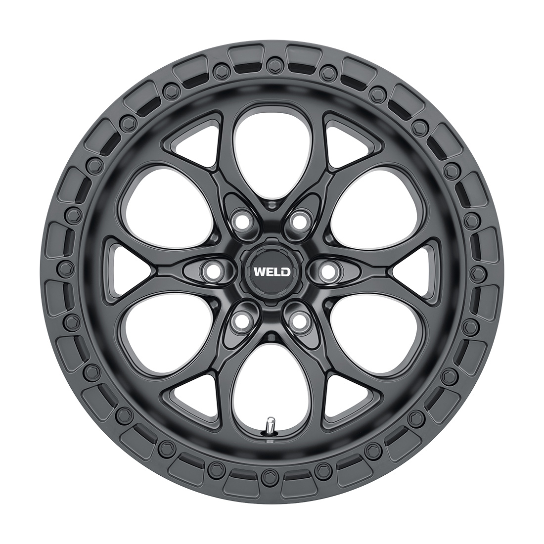 WELD Off-Road Ledge 6 17X9 +0 Satin Black