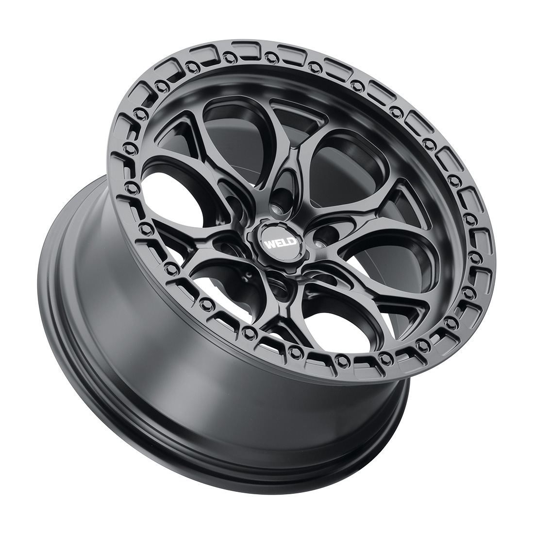 WELD Off-Road Ledge 6 17X9 +0 Satin Black