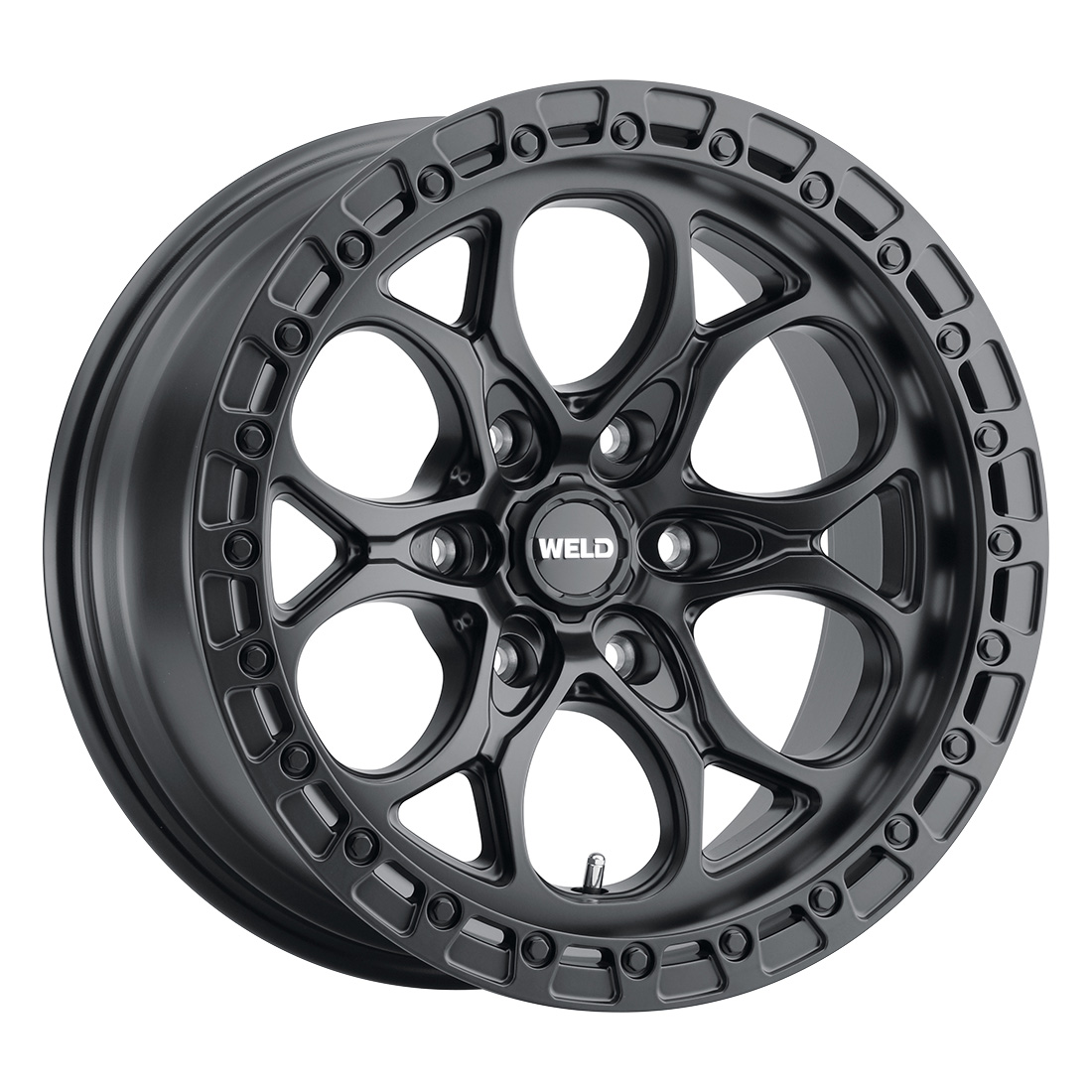 WELD Off-Road Ledge 6 17X9 +0 Satin Black