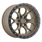 WELD Off-Road Ledge 6 17X9 -12 Satin Bronze