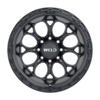 WELD Off-Road Ledge 8 20X9 +0 Satin Black