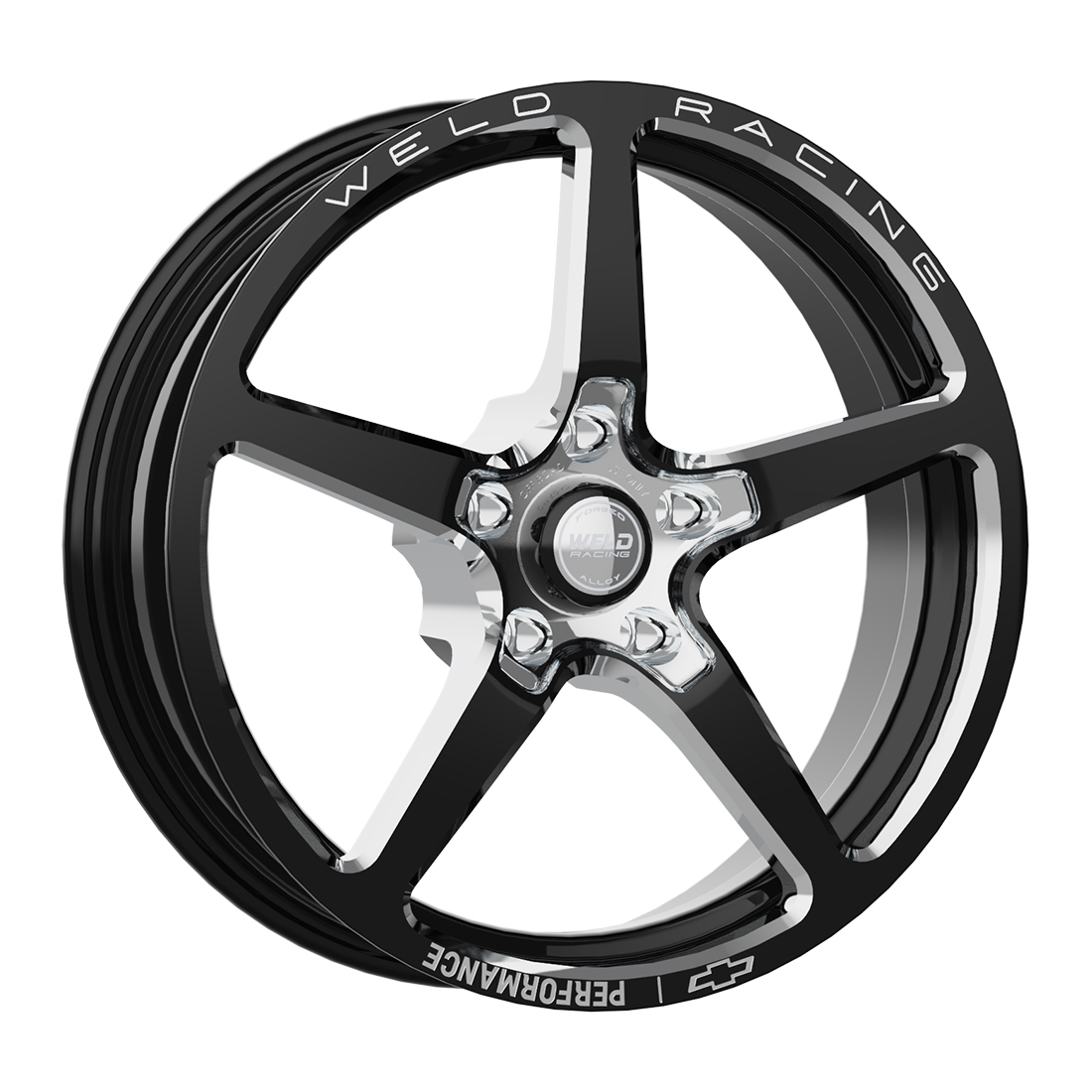 WELD Racing Gm Alumastar Frontrunner 18X6 -20 Gloss Black Milled