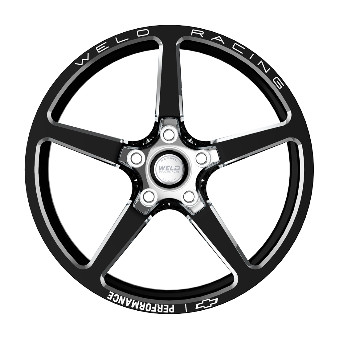 WELD Racing Gm Alumastar Frontrunner 18X6 -20 Gloss Black Milled