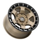 WELD Off-Road Ridge 17X9 -12 Satin Bronze - Satin Black Ring