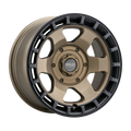 WELD Off-Road Ridge 20X9 +0 Satin Bronze - Satin Black Ring