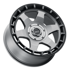 WELD Off-Road Ridge 20X9 +0 Satin Gunmetal - Satin Black Ring