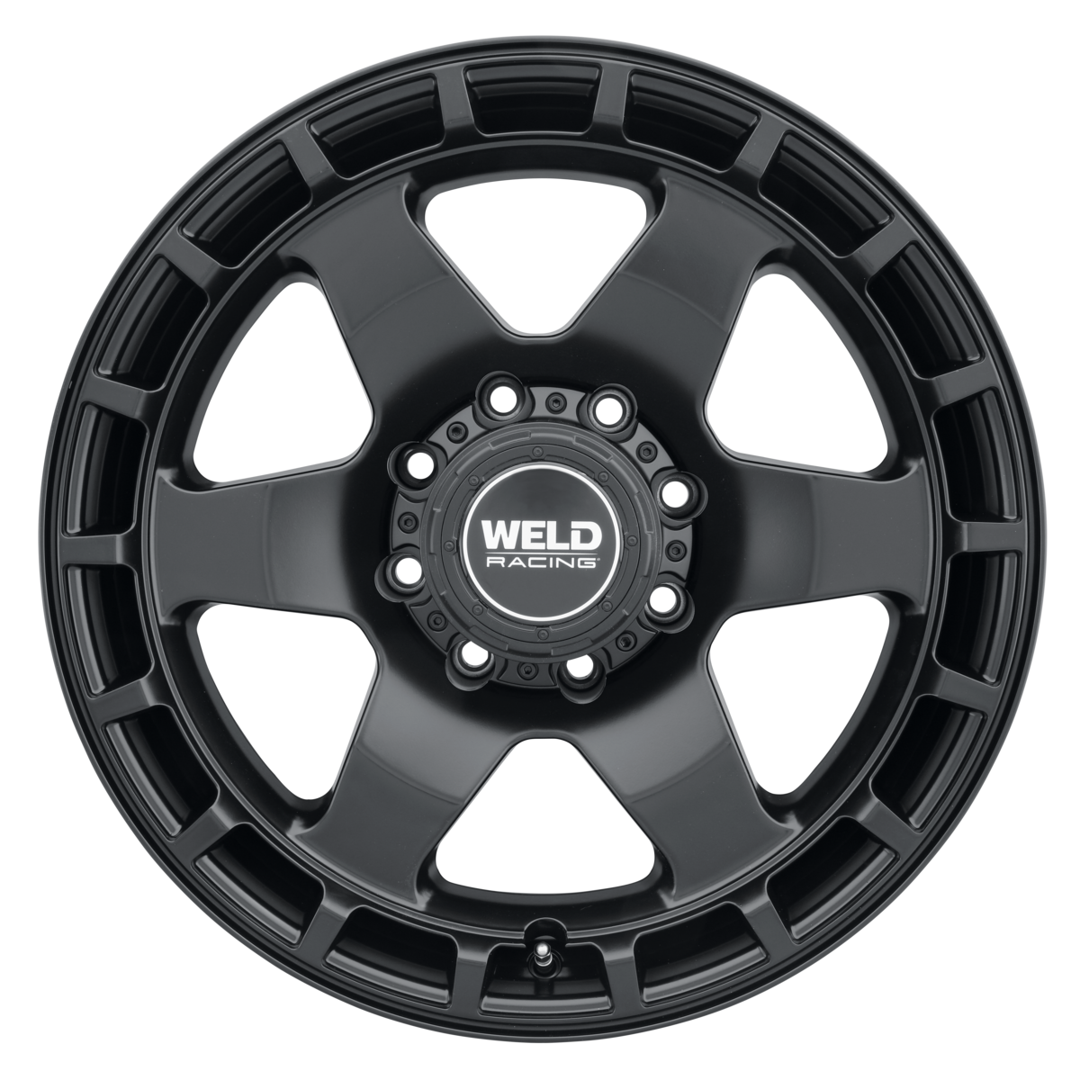 WELD Off-Road Ridge 20X9 +0 Satin Black