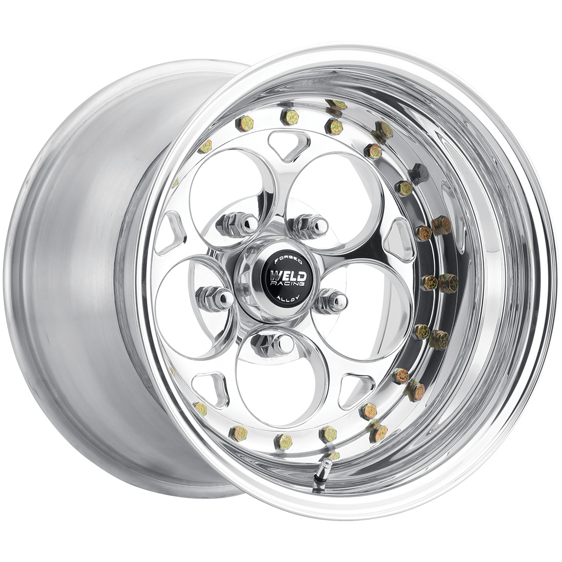 WELD Racing Magnum Iii 15X8 +25 Polished Center - Polished Shell