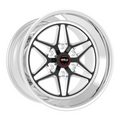 WELD Racing S81 Hd 20X9 +25 Black Center - Polished Shell
