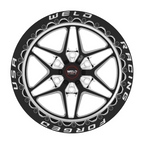 WELD Racing S81 Hd Beadlock 17X10 +18 Black Center - Polished Shell