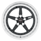 WELD Racing Weldstar 15X8 -25 Black Center - Polished Shell