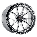 WELD Racing S80 Beadlock 17X10 +46 Black Center - Polished Shell