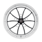 WELD Racing S80 18X5 +5 Black Center - Polished Shell