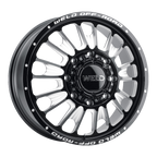 WELD Off-Road Scorch Dually Front 20X8.25 +108 Gloss Black Milled