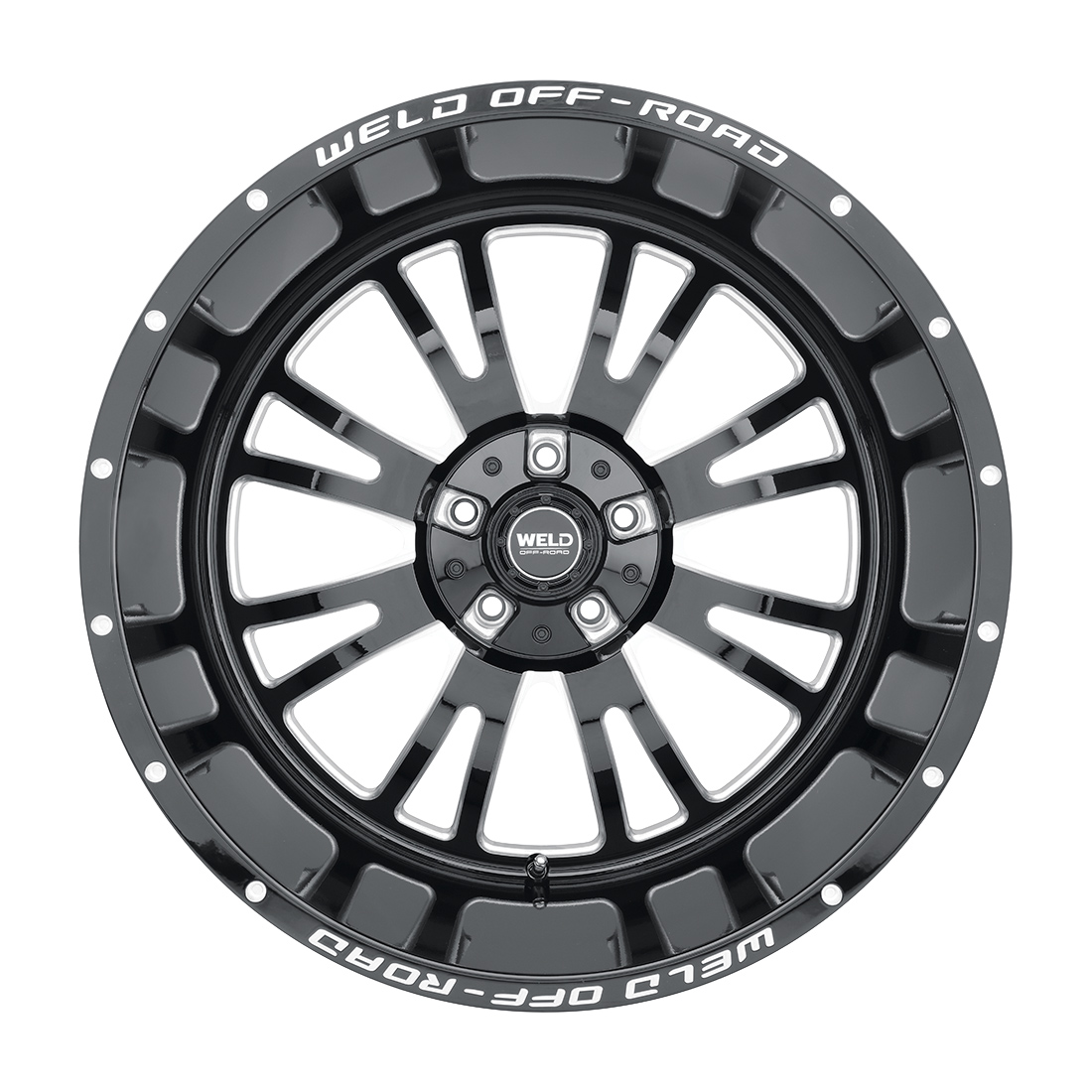 WELD Off-Road Slingblade 20X10 +13 Gloss Black Milled