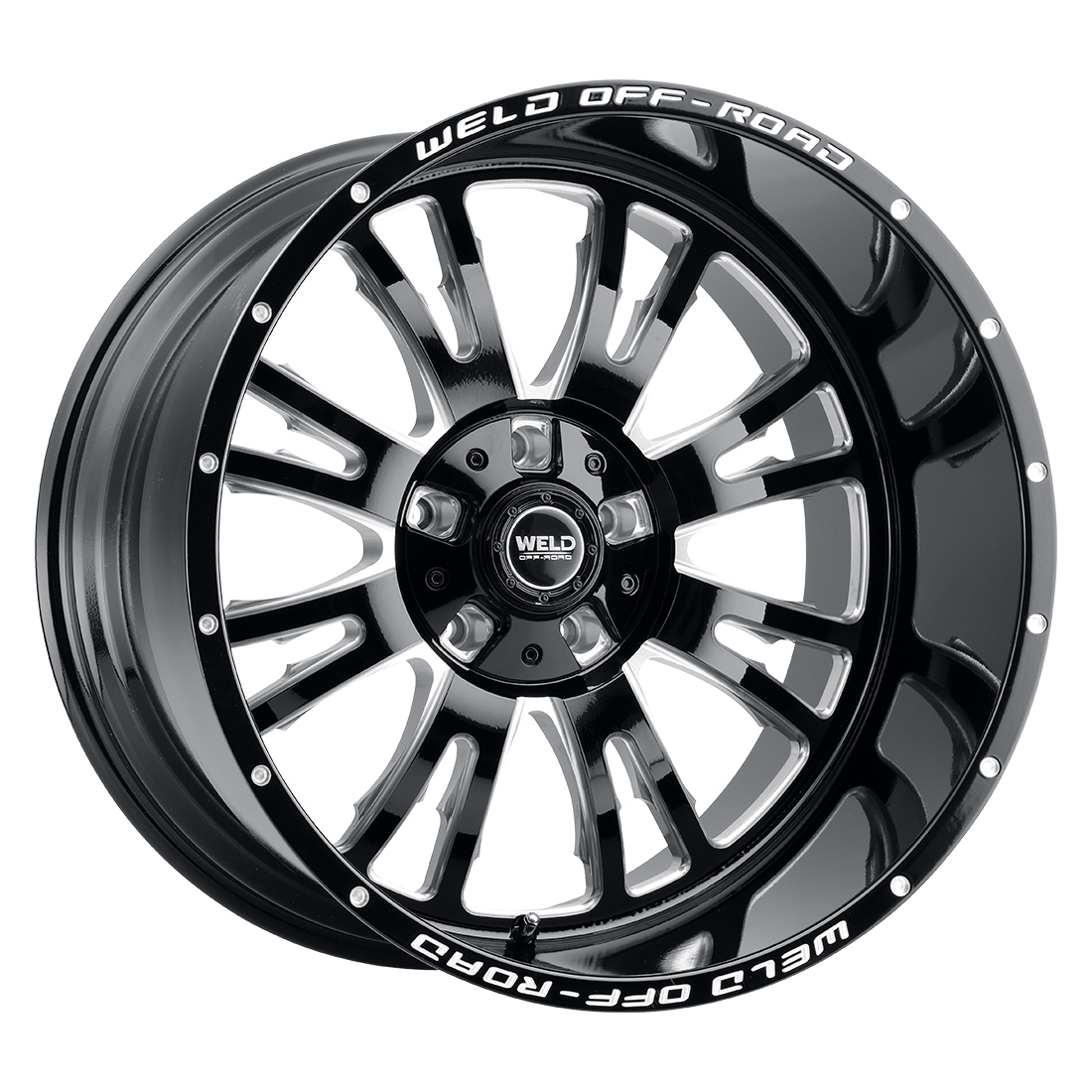 WELD Off-Road Slingblade 20X9 +0 Gloss Black Milled